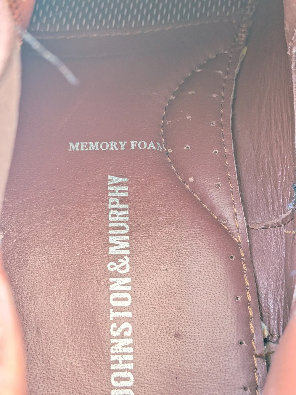 Johnston & Murphy sturdy leather